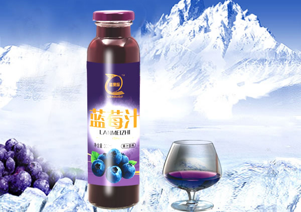 蓝莓汁
